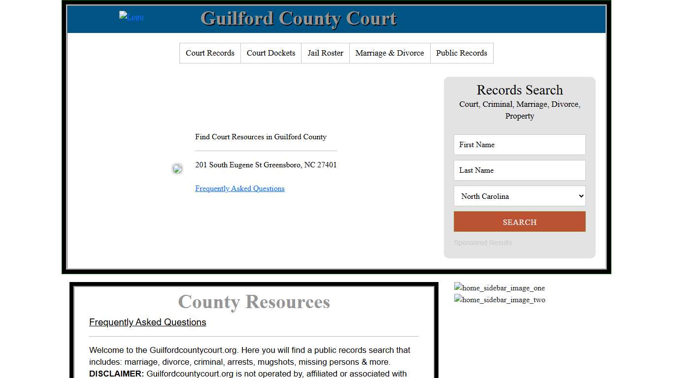 Guilford County Court Records Search